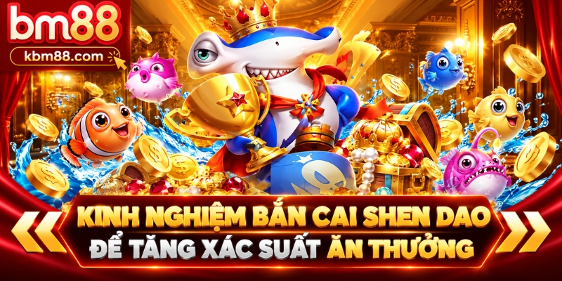 Kinh nghiệm bắn Cai Shen Dao để tăng xác suất ăn thưởng